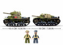 SLUBAN WW2 Military M13/40 Medium Tank Sluban