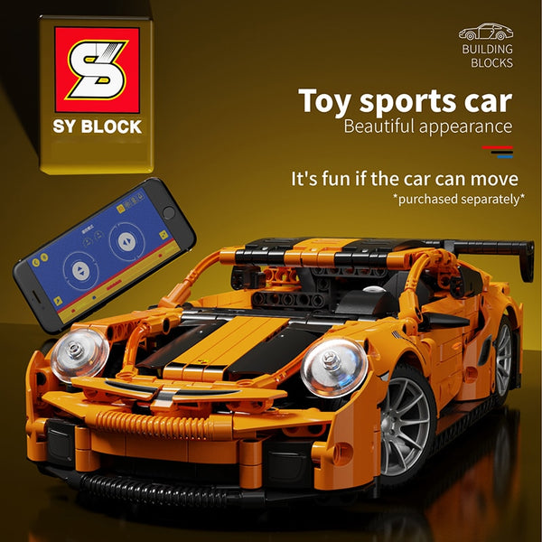 SY BLOCK TECHNIQUE Porsche 911 orange SY BLOCK