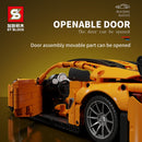 SY BLOCK TECHNIQUE Porsche 911 orange SY BLOCK