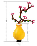 MOC Creator Phalaenopsis Flowers Bouquets moc