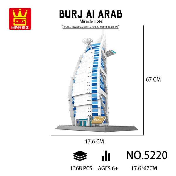 Wange Architecture The Burjal Arab Hotel of Dubai Wange