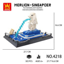 WANGE Architecture The Merlion Statye Singapore Wange