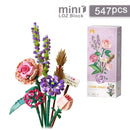 LOZ mini block bouquet loz