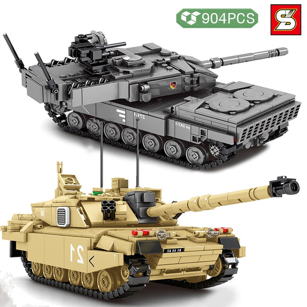 SY BLOCK Military Leopard 2A7 tank SY BLOCK
