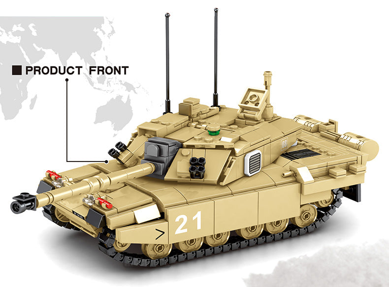 SY BLOCK Military Leopard 2A7 tank SY BLOCK