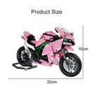 QIZHILE Kawasaki H2R pink QIZHILE
