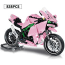 QIZHILE Kawasaki H2R pink QIZHILE