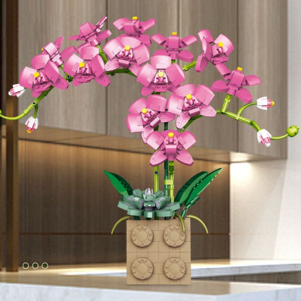 QIZHILE 90024 Bouquet Flowers