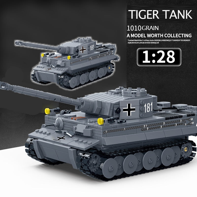 GUDI Military German King Tiger I Tank GUDI