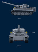 GUDI Military German King Tiger I Tank GUDI