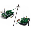 Sluban Military WW2 IS-2 Heavy Tank Sluban