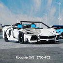 LEZHUANG LZ2101 Lamborghini Aventador SVJ Roadster 1:8 LEZHUANG