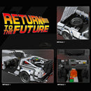 JIE STAR 92004 Return To The Future DeLorean DMC-12 2716pcs JIE STAR