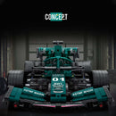 CACO BLOCK Green F1 Formula Car 1:12 1089pcs CACO