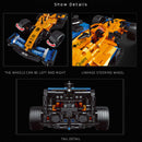CACO BLOCK Orange F1 Formula Car 1:12 1248pcs CACO