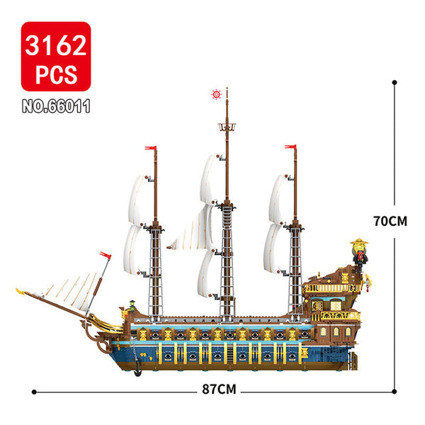 REOBRIX 66011 The Royal Fleet The Sun 3162pcs-Afobrick