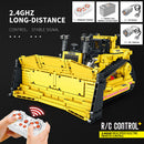 REOBRIX 22001 Mechanical Caterpillar D11 Bulldozer RC 1988pcs Reobrix