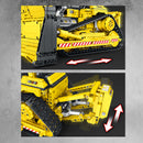 REOBRIX 22001 Mechanical Caterpillar D11 Bulldozer RC 1988pcs Reobrix